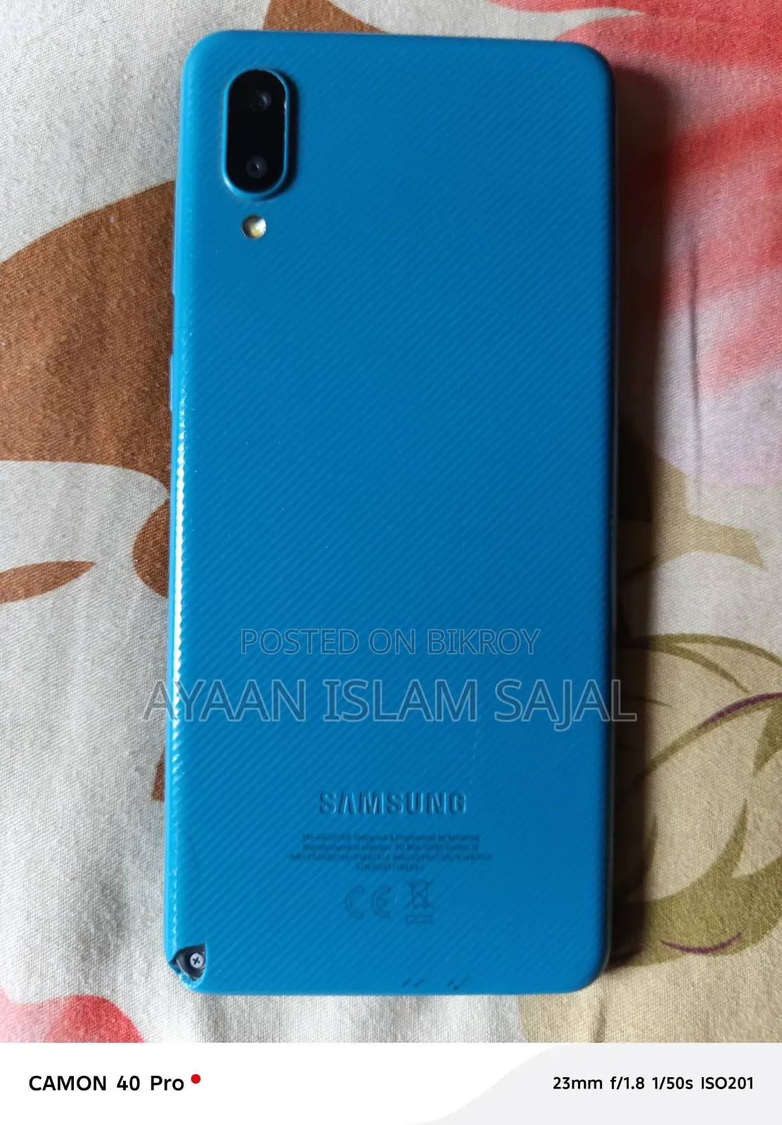 Samsung Galaxy A02 32 GB Blue