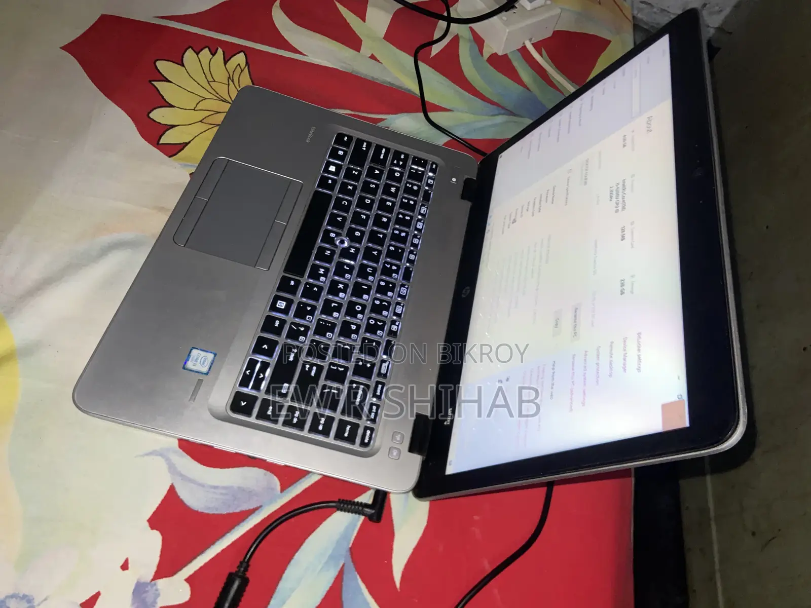Laptop HP EliteBook 840 G3 8GB Intel Core I5 SSD 256GB