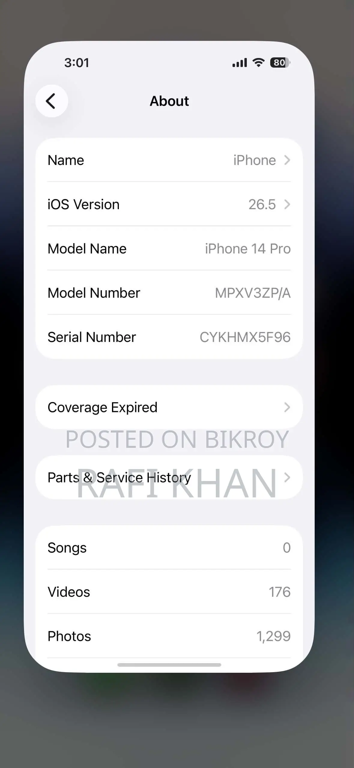 Apple iPhone 14 Pro 128 GB Black