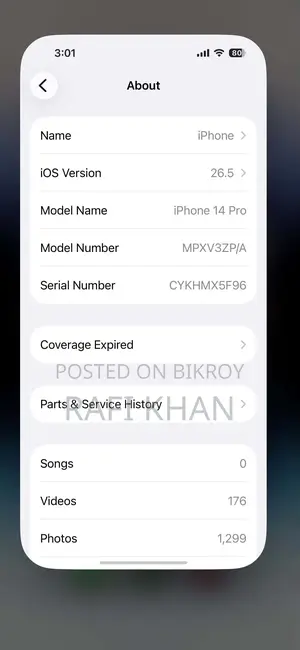 Apple iPhone 14 Pro 128 GB Black