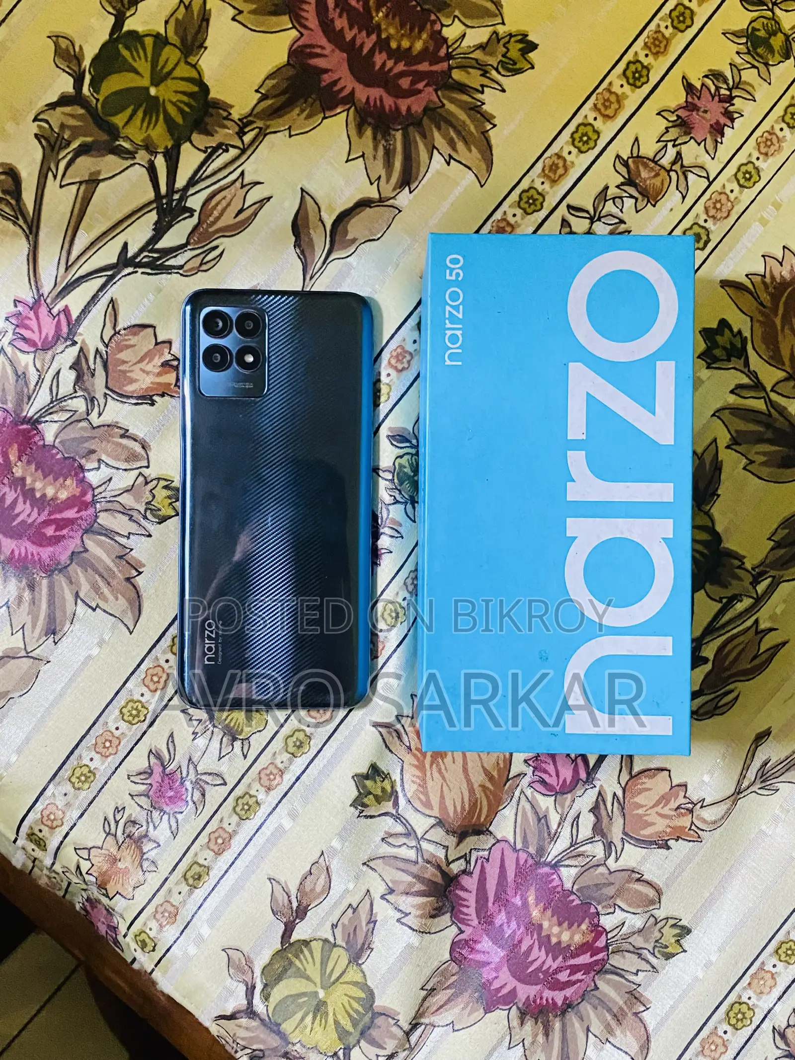 Realme Narzo 50 ৬৪ জিবি কালো