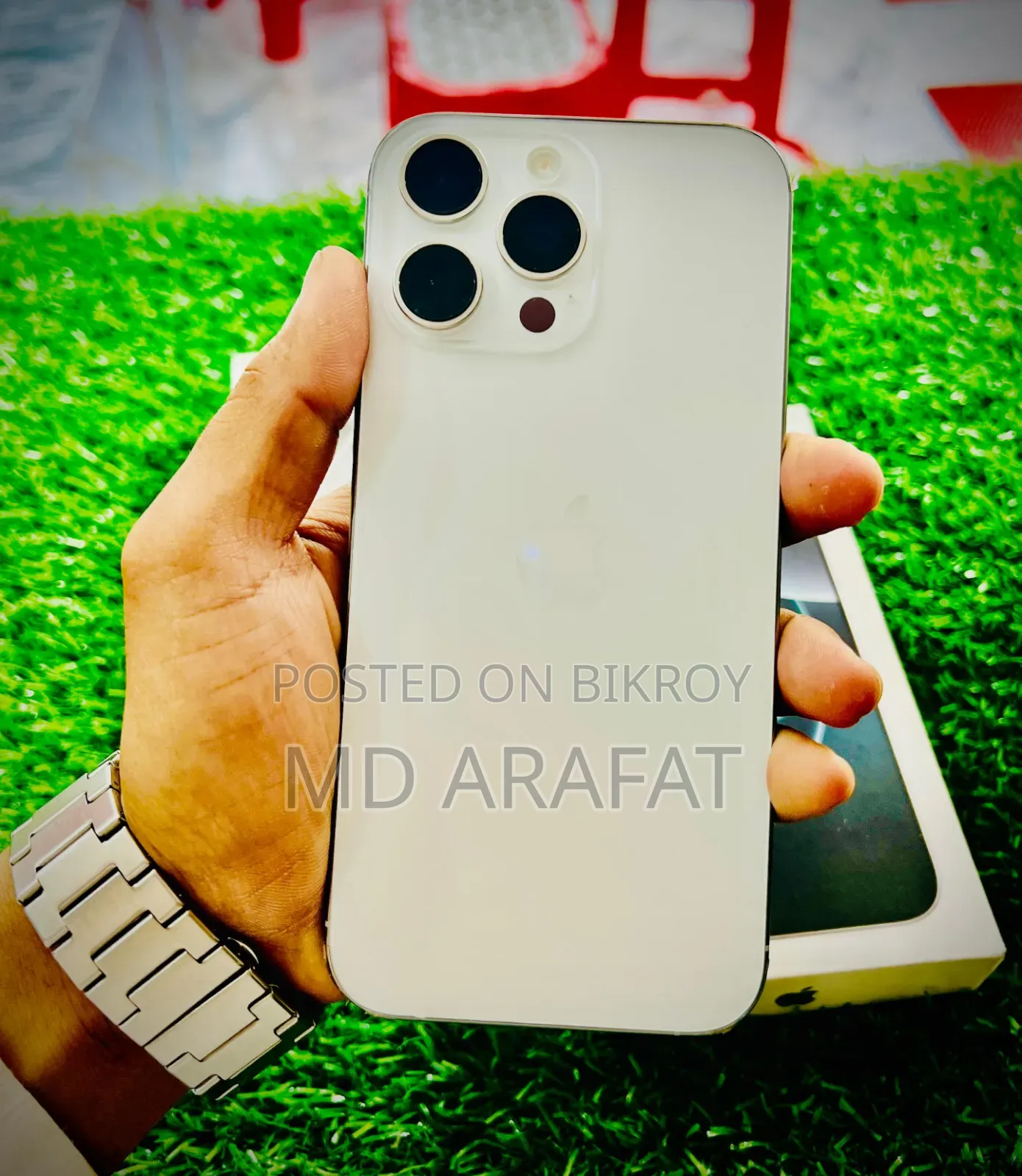 নতুন অ্যাপল আইফোন ১৬ প্রো ম্যাক্স ৫১২ জিবি হোয়াইট