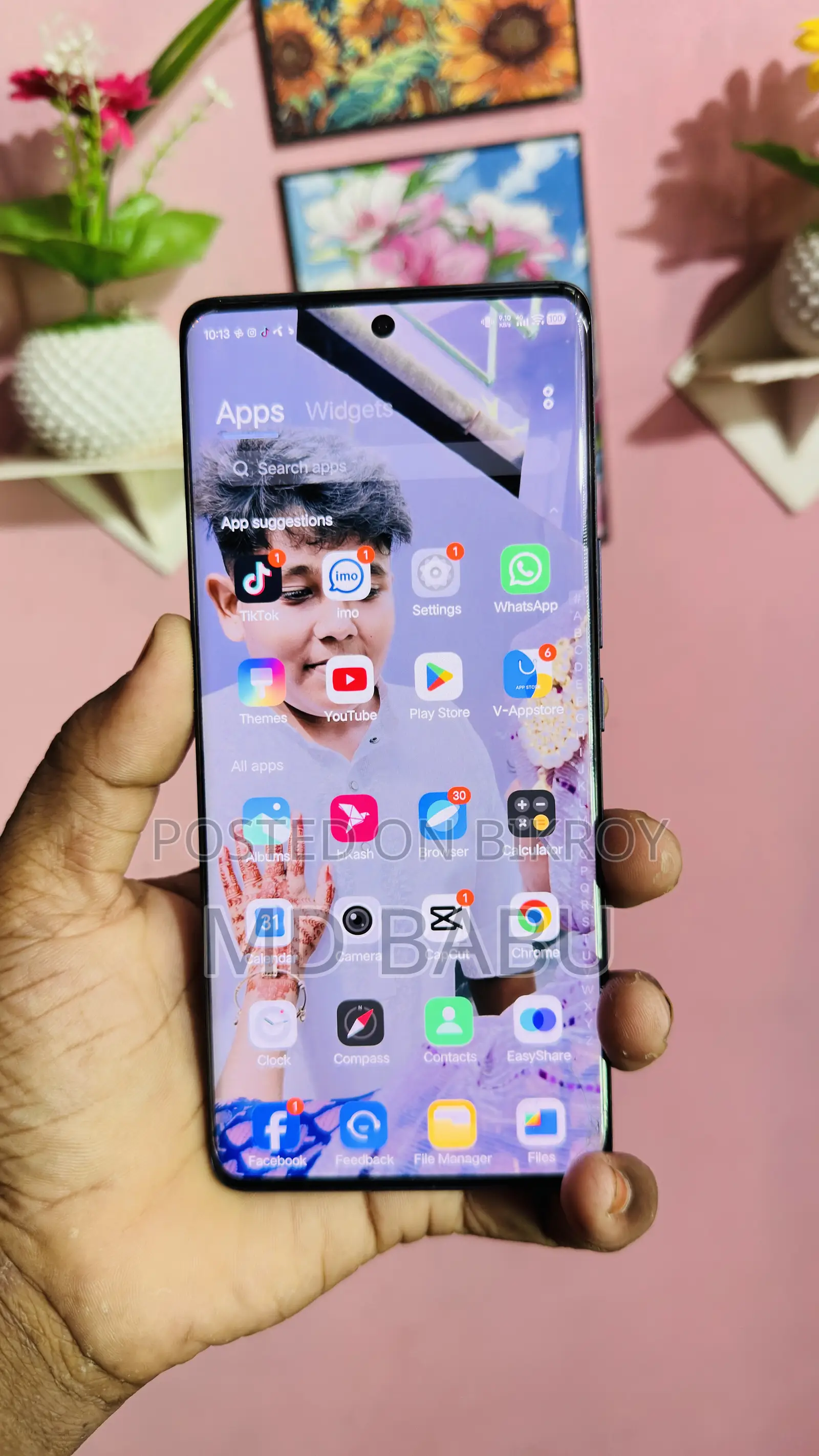 Vivo V40 5G 256 GB Purple