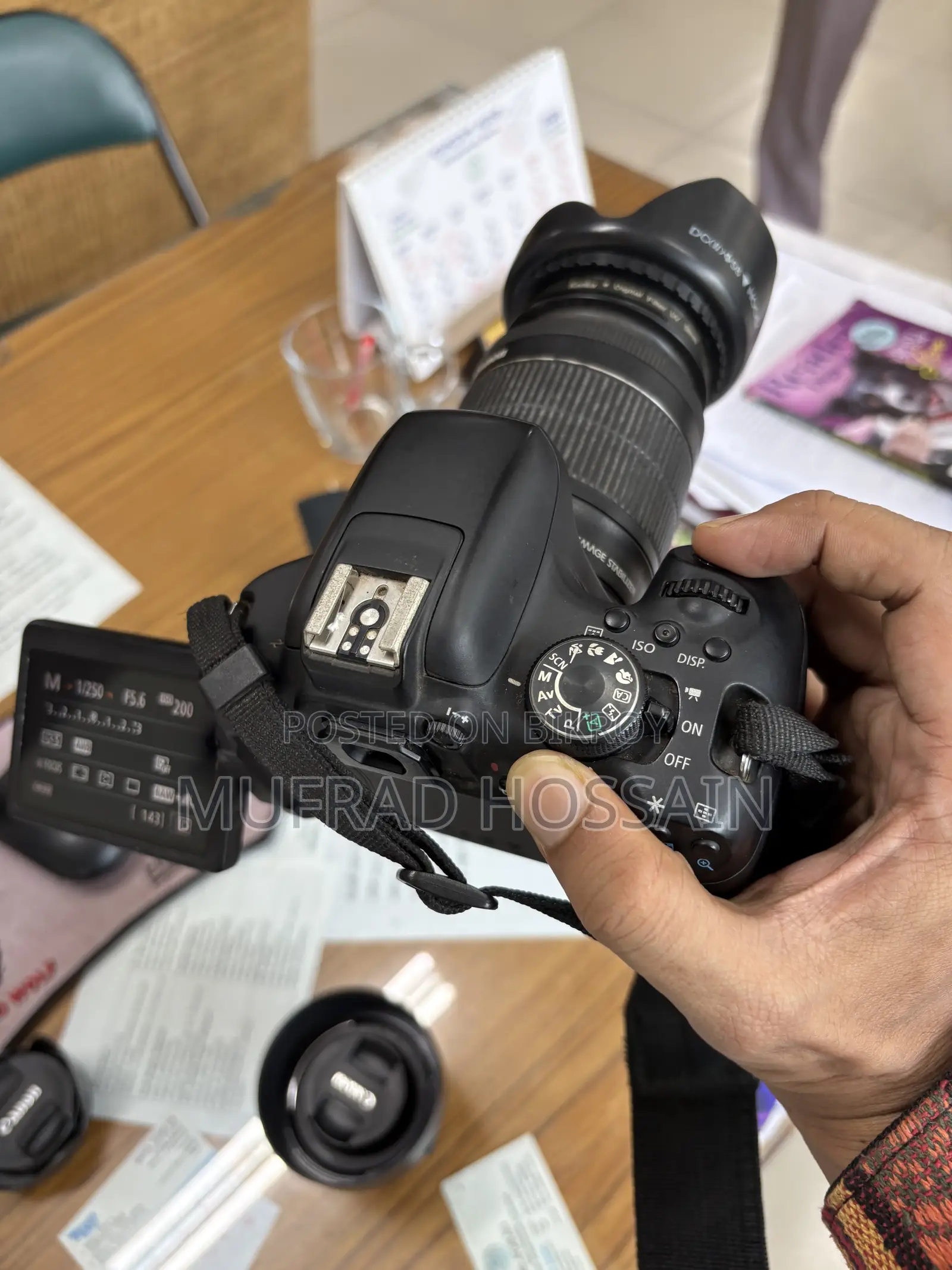Canon Eos 750d Wifi DSLR With 18-55 Is STM Lens and 50 Prime 1.8f Lens