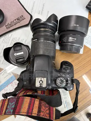 Canon Eos 750d Wifi DSLR With 18-55 Is STM Lens and 50 Prime 1.8f Lens