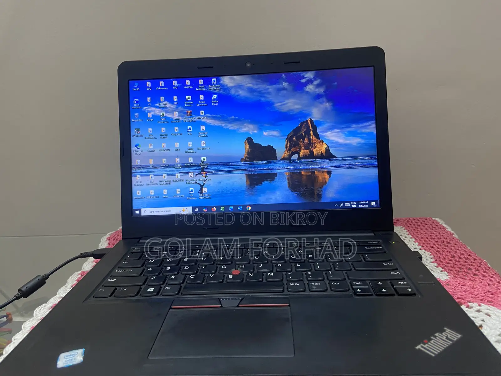 Laptop Lenovo ThinkPad E470 8GB Intel Core I5 SSD 512GB