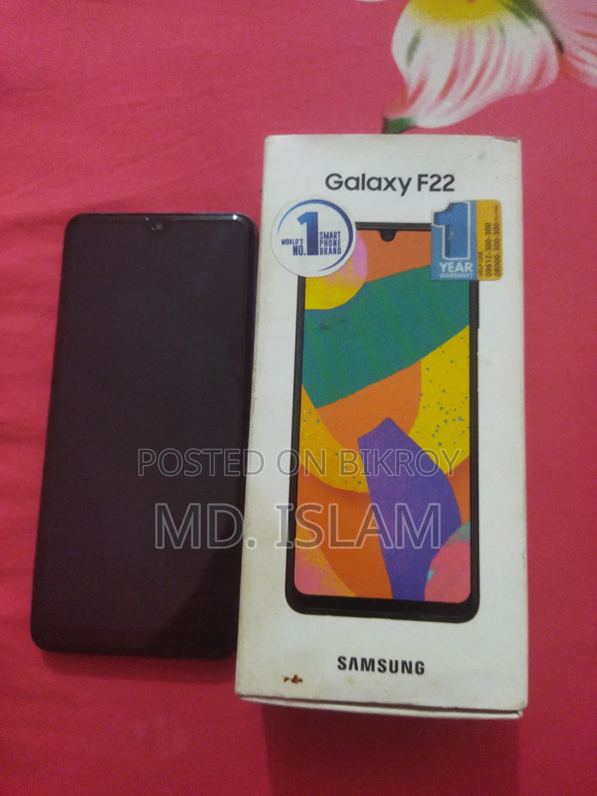 Samsung Galaxy F22 64 GB Blue