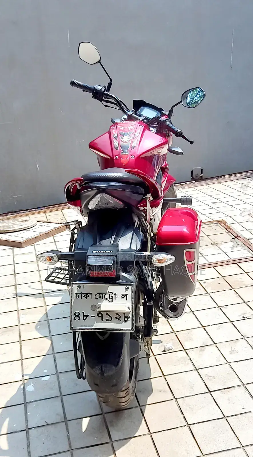 Suzuki Gixxer Monotone 2022 Red