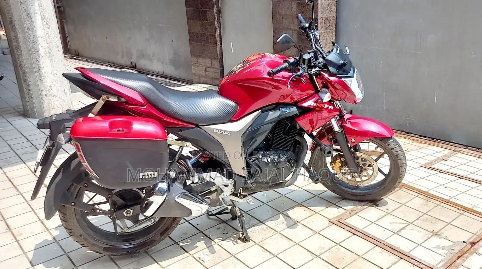 Suzuki Gixxer Monotone 2022 Red