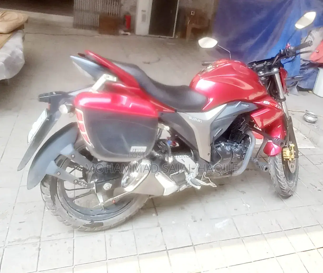 Suzuki Gixxer Monotone 2022 Red