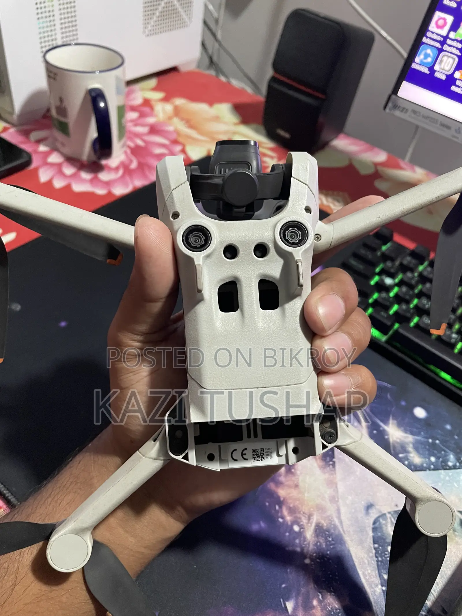 Dji Mini 3 Pro (Extra Plus Battery,Case,Rc Screen Protector,Strap)