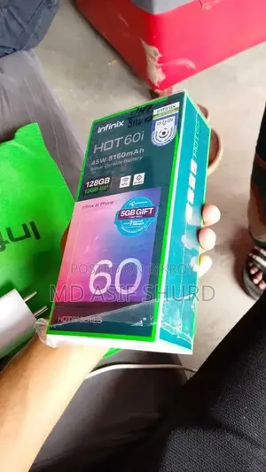 নিউ ইনফিনিক্স হট ৬০আই ১২৮ জিবি সিলভার