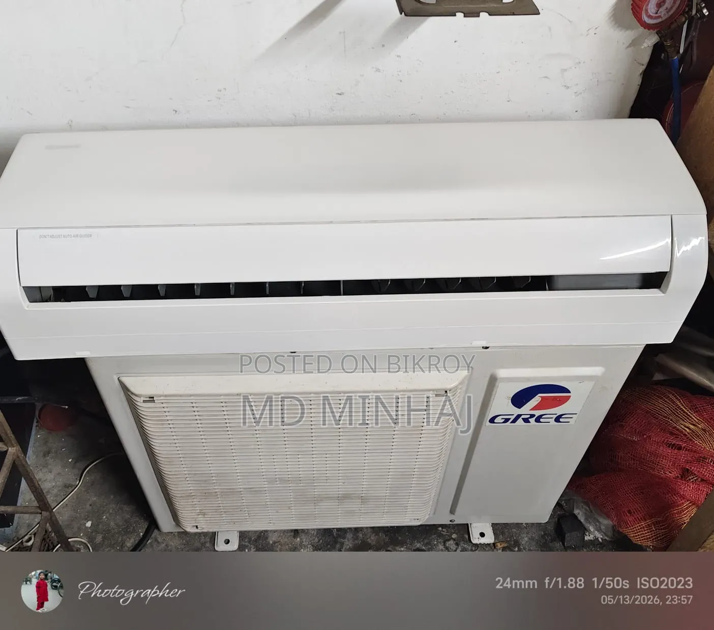 Gree Ac (Hot and Cool) 1.5ton