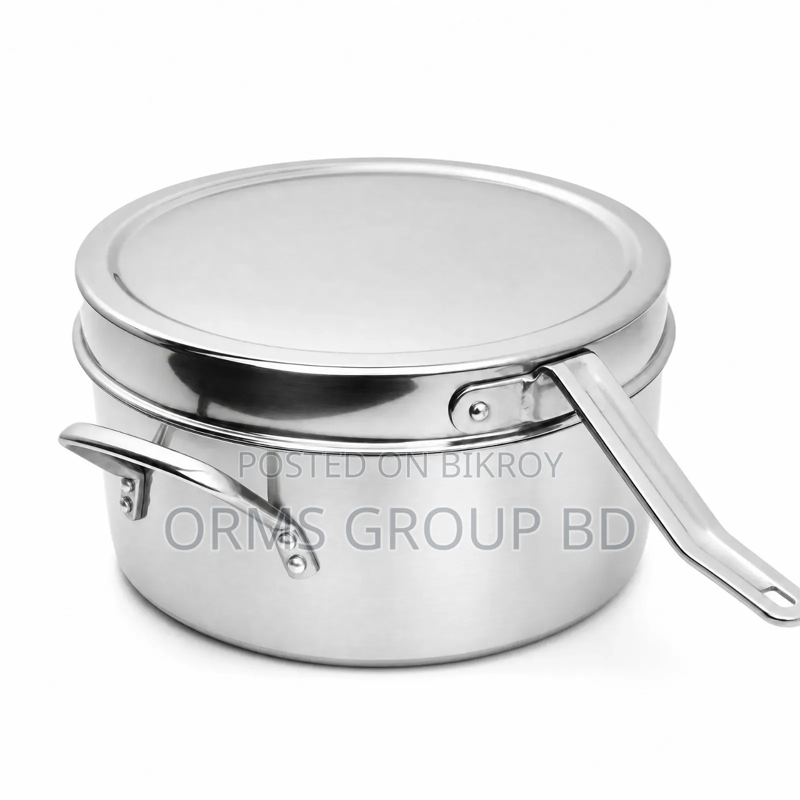 Stainless Steel Induction Sauce Pot and Handle With Frypan 28cm 7l