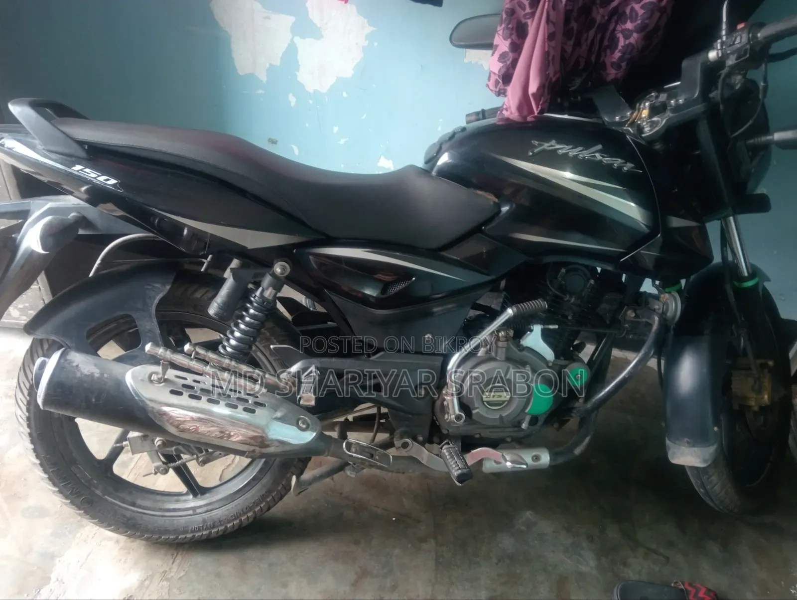Bajaj Pulsar 150 2017 Black