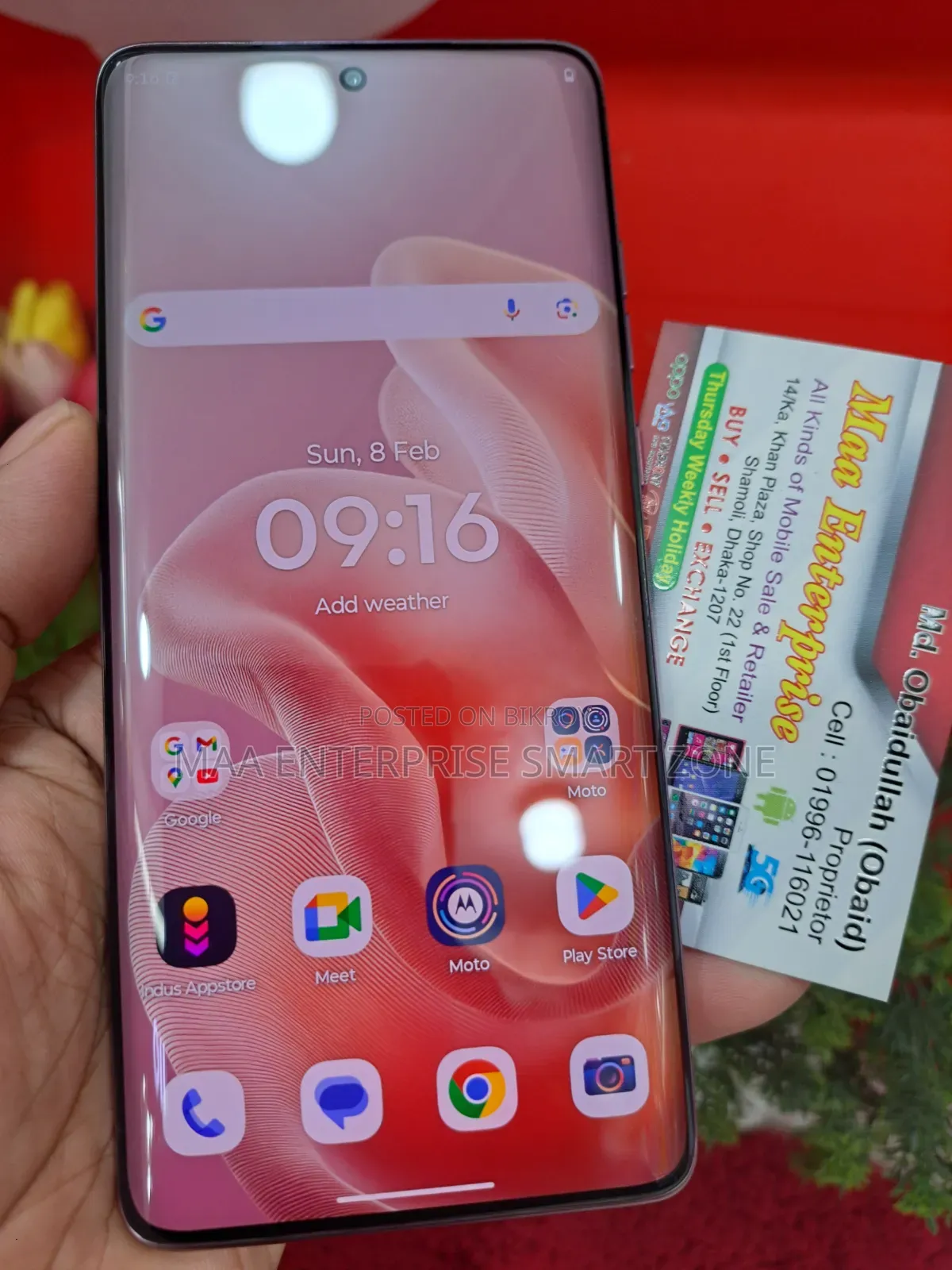 Motorola Edge 60 Fusion 256 GB Pink