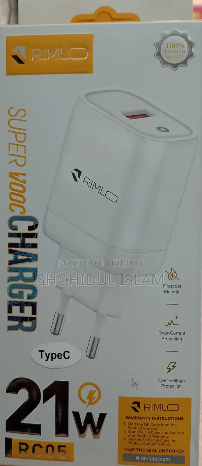 21 Watt Fast Charging
