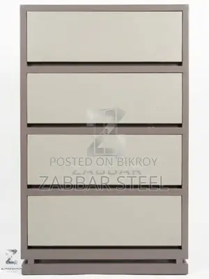 Zabbar Steel Premium Wardrobe – ছোট জায়গাতেও বড় স্টোরেজের সুবিধা।