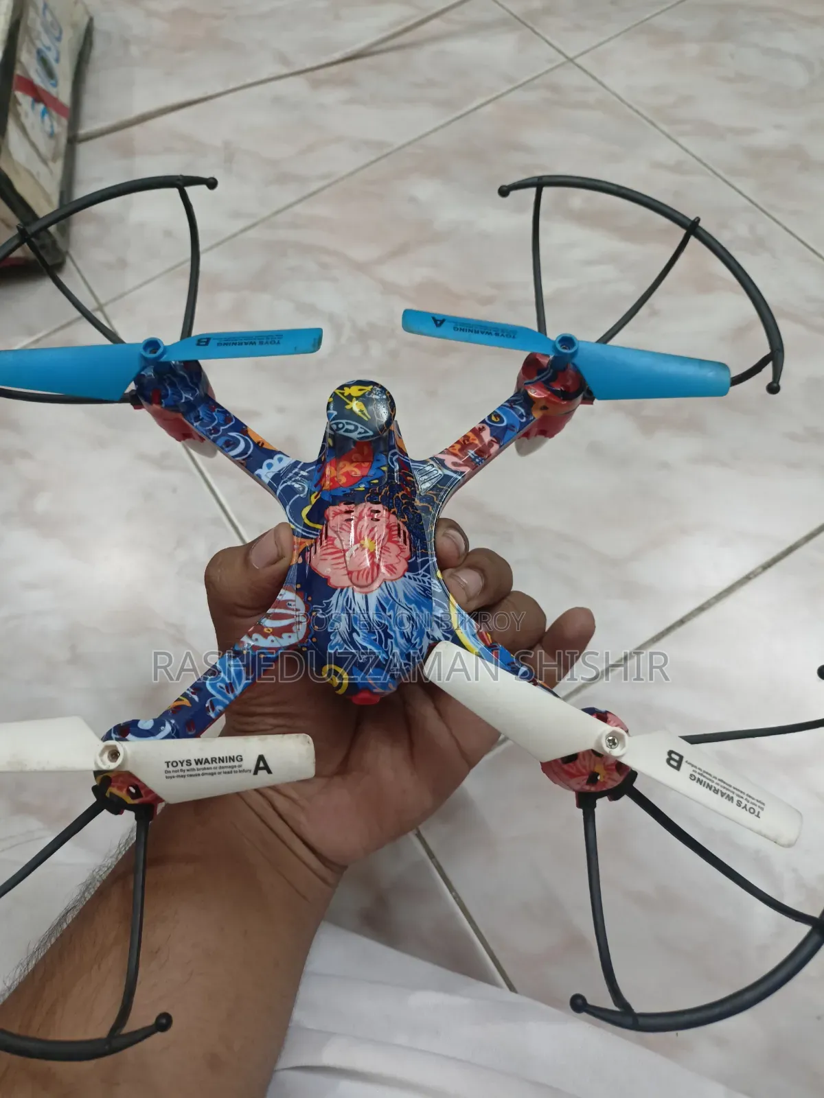 Wifi Camera Drone With Remote | Battery Change Required | Box Included