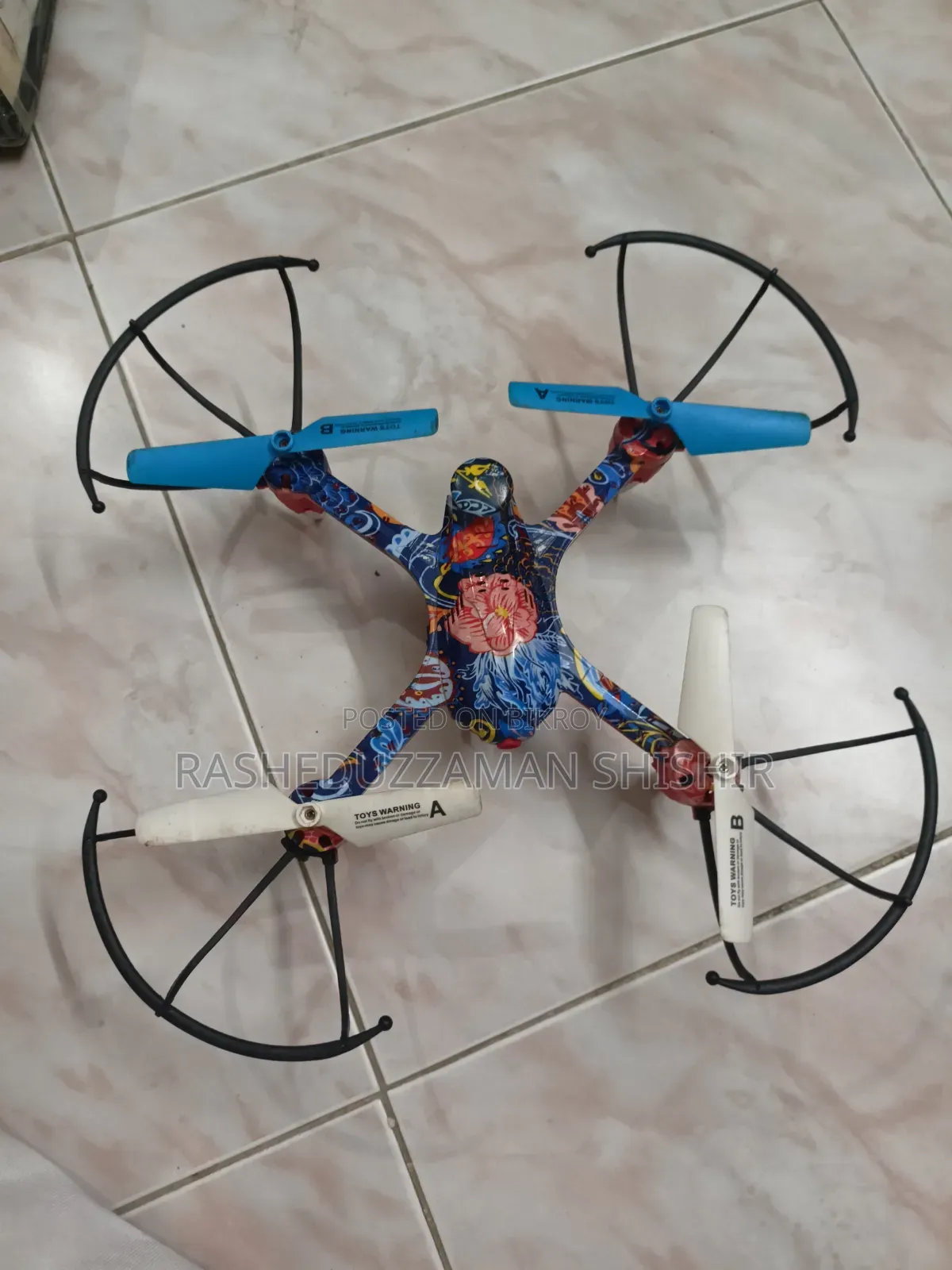 Wifi Camera Drone With Remote | Battery Change Required | Box Included