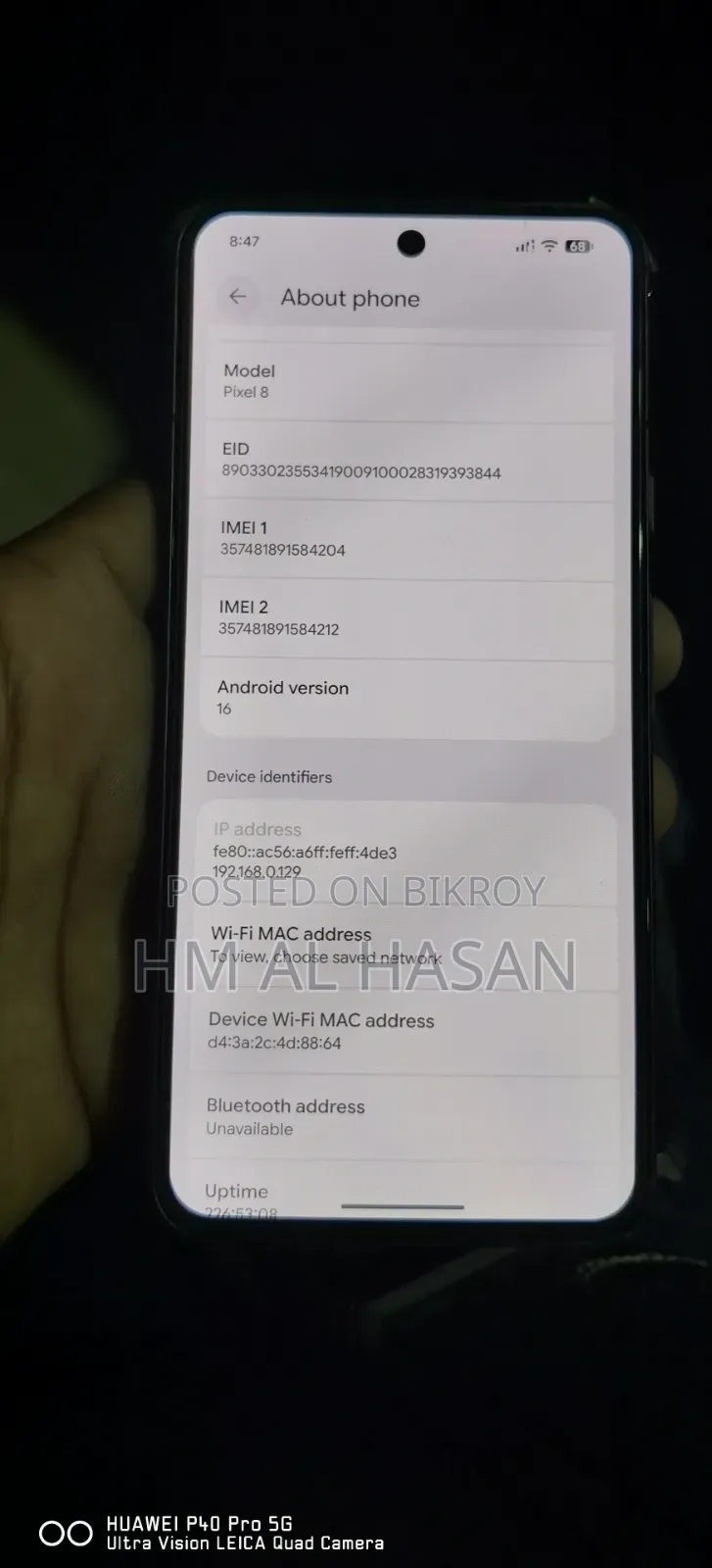 Google Pixel 8 128 GB Black