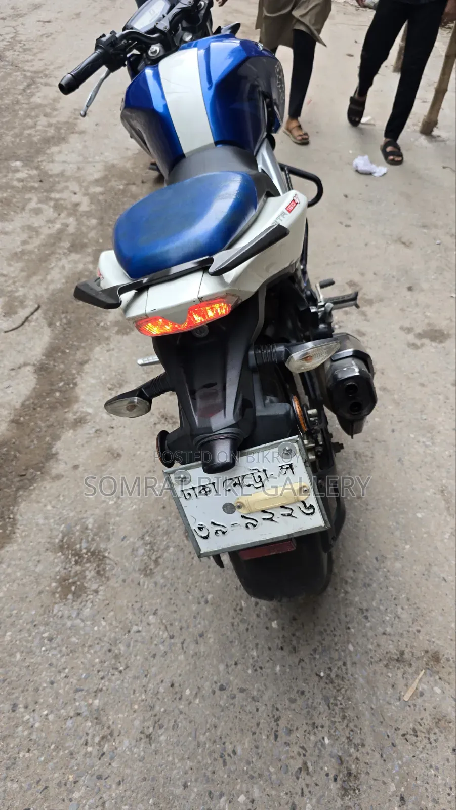 TVS Apache 160 4V 2018 Blue