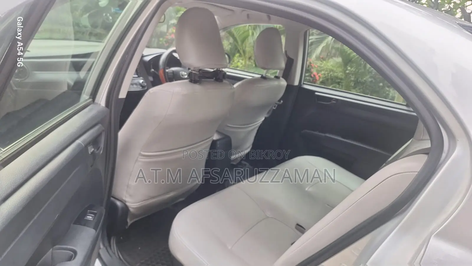 টয়োটা এক্সিও ২০১৫ সিলভার