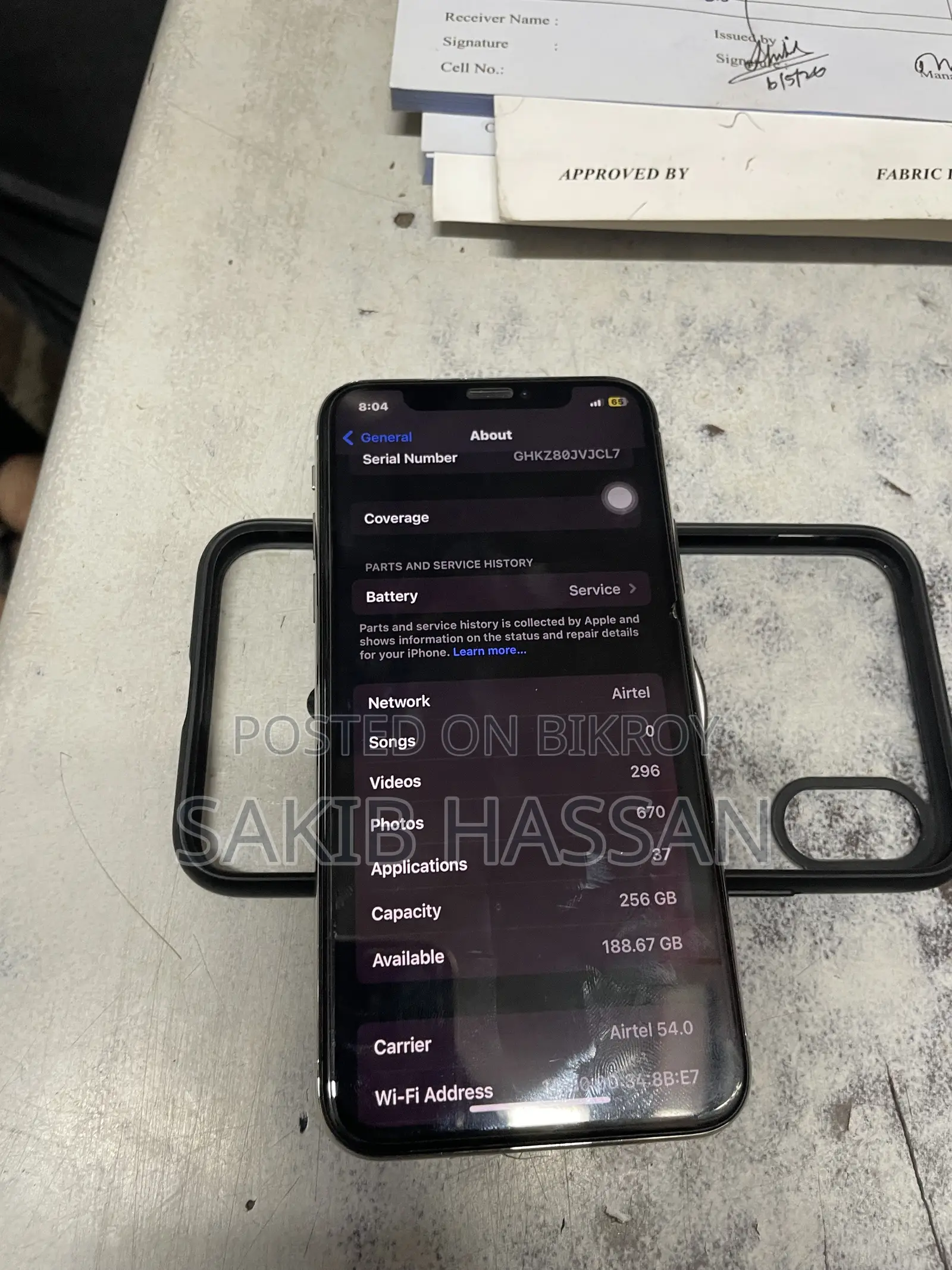 Apple iPhone X 256 GB White