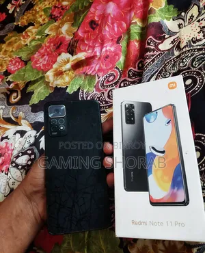 শাওমি রেডমি নোট ১১ প্রো ১২৮ জিবি ব্ল্যাক
