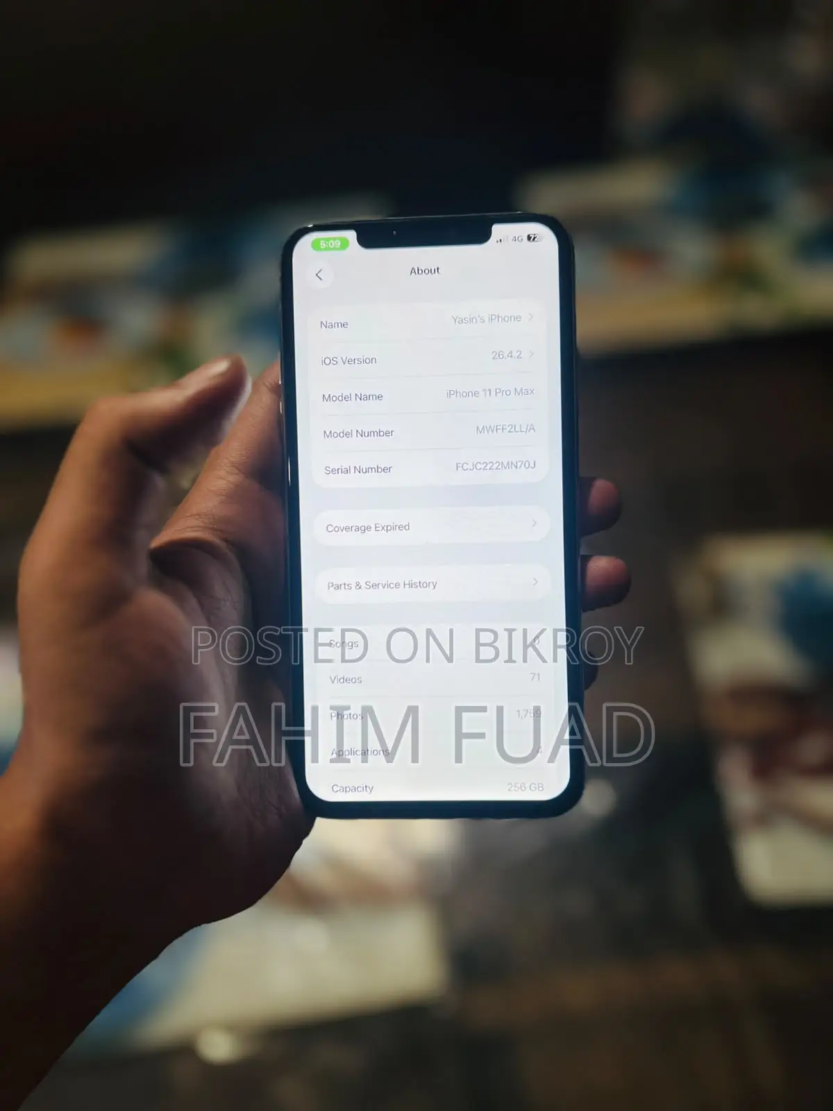 অ্যাপল আইফোন ১১ প্রো ম্যাক্স ২৫৬ জিবি সাদা