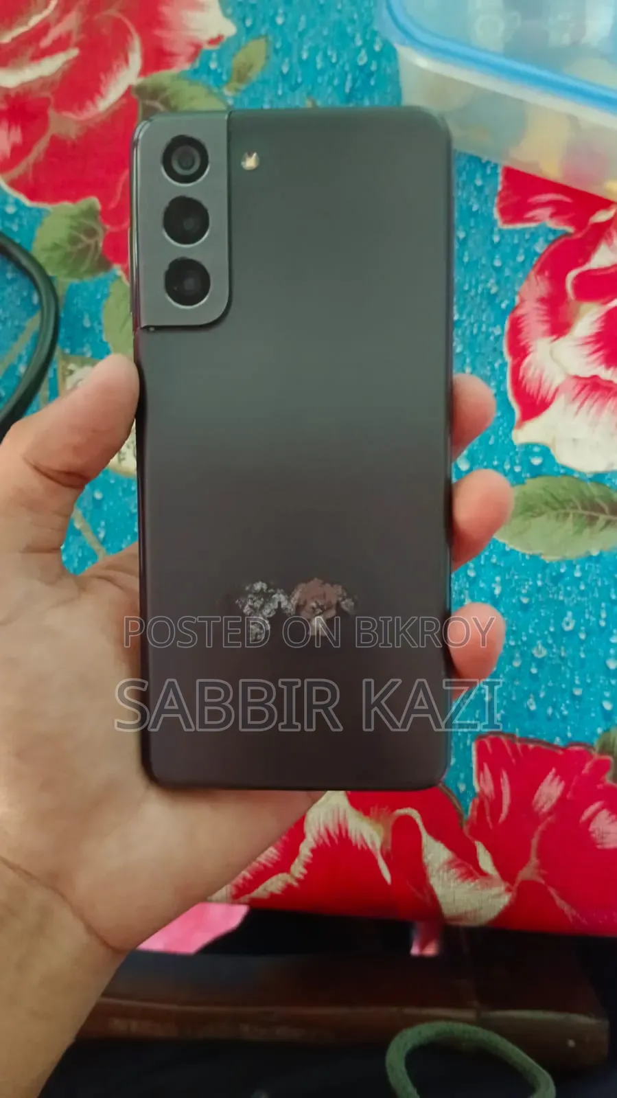 স্যামসাং গ্যালাক্সি এস২১ ৫জি ১২৮ জিবি ব্ল্যাক