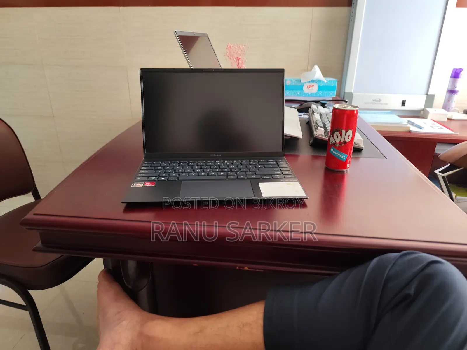 Laptop Asus Zenbook 14 UX434 8GB AMD Ryzen 5 SSHD+SSD 1T