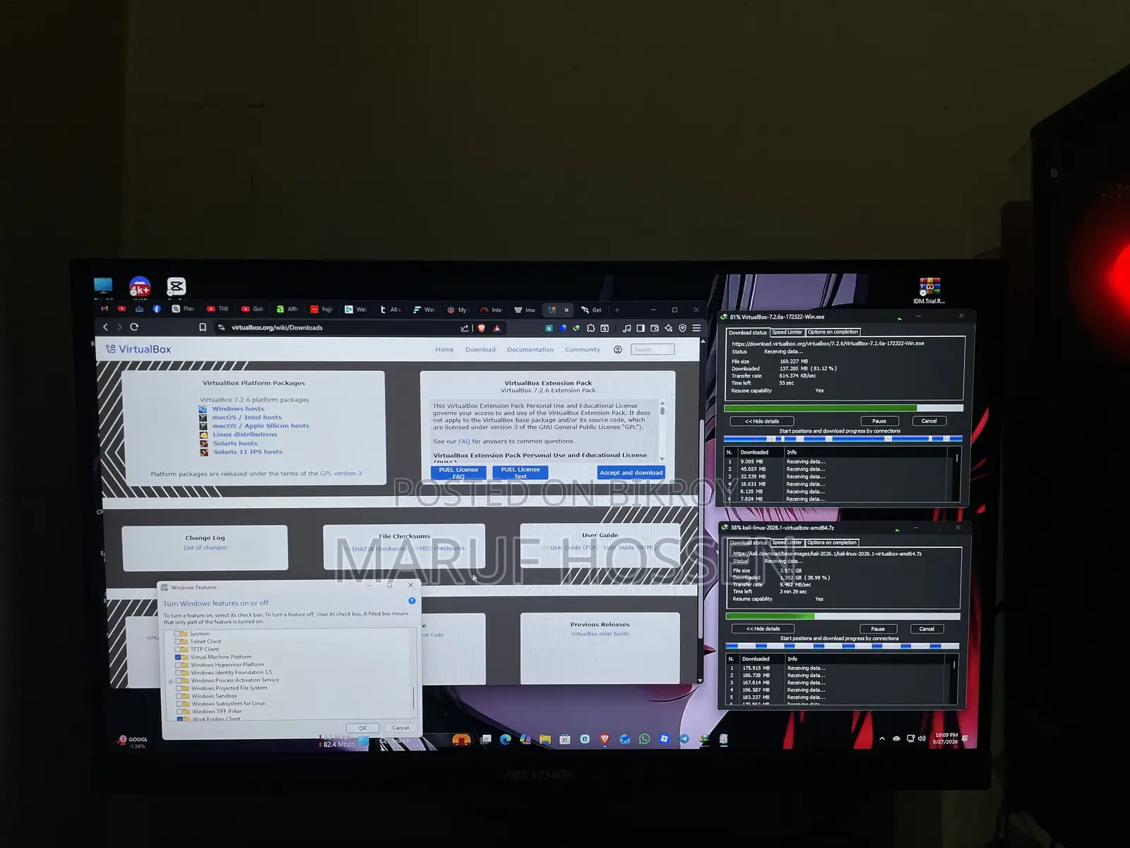 Desktop Computer MSI Model 8GB AMD Ryzen 5 SSD 256GB