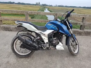 TVS Apache 160 4V 2019 Blue