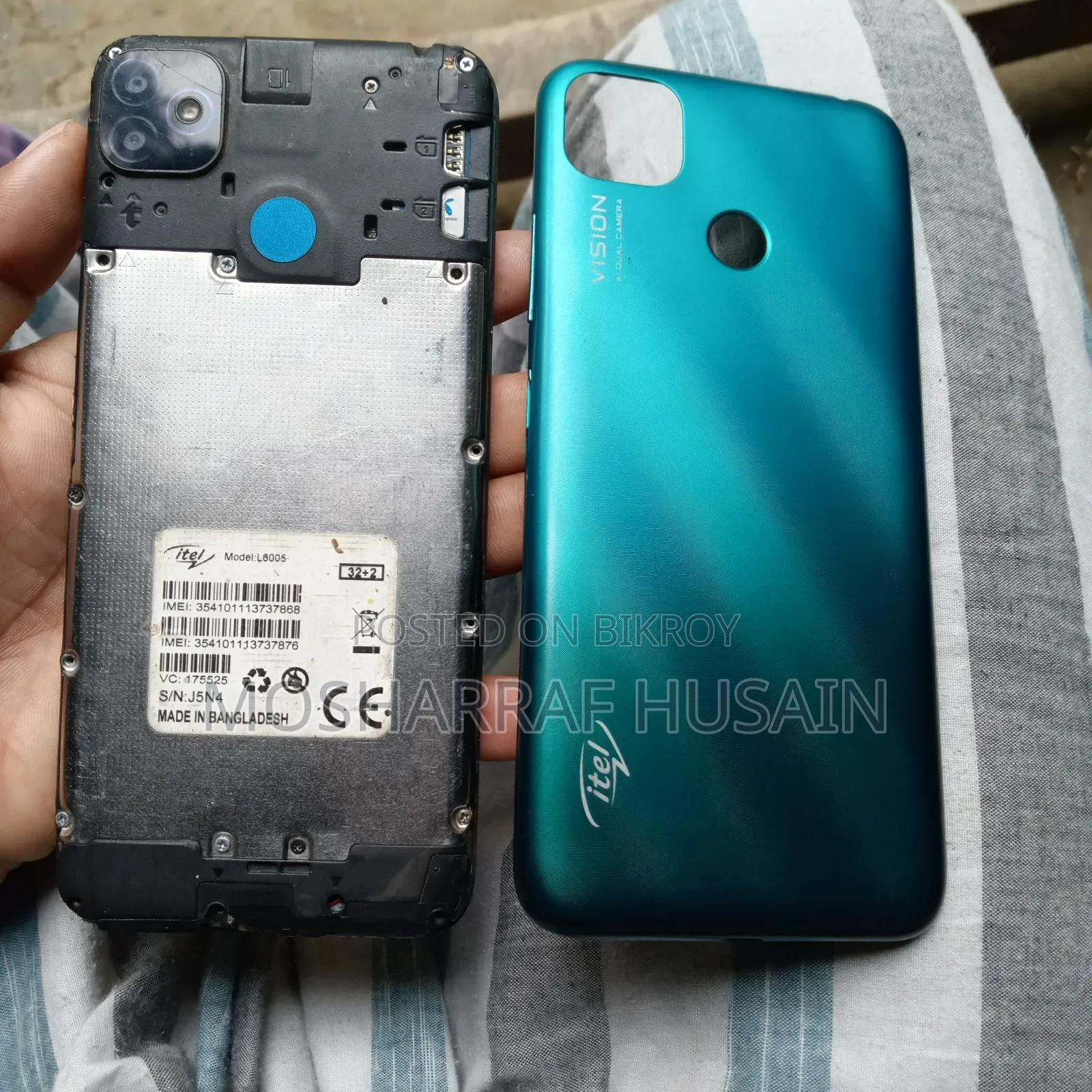 Itel Vision 1 32 GB Blue