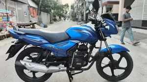 TVS Metro Plus 2017 Blue