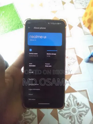 Realme Note 50 64 GB Black