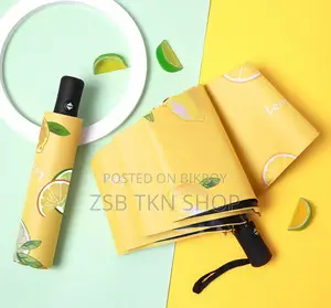 Fruit Series Compact Auto Umbrella – Cute, Lightweight & Stylish!