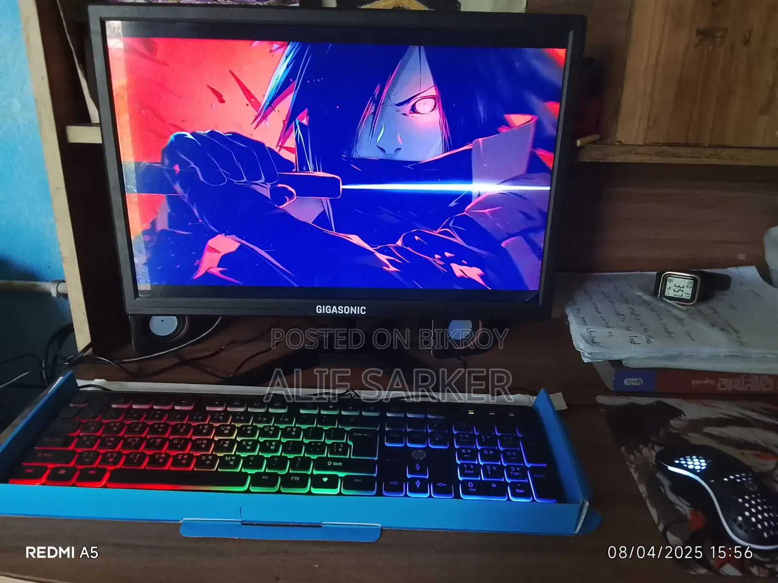 Desktop Computer 8GB AMD Ryzen 5 HDD+SSD 512GB