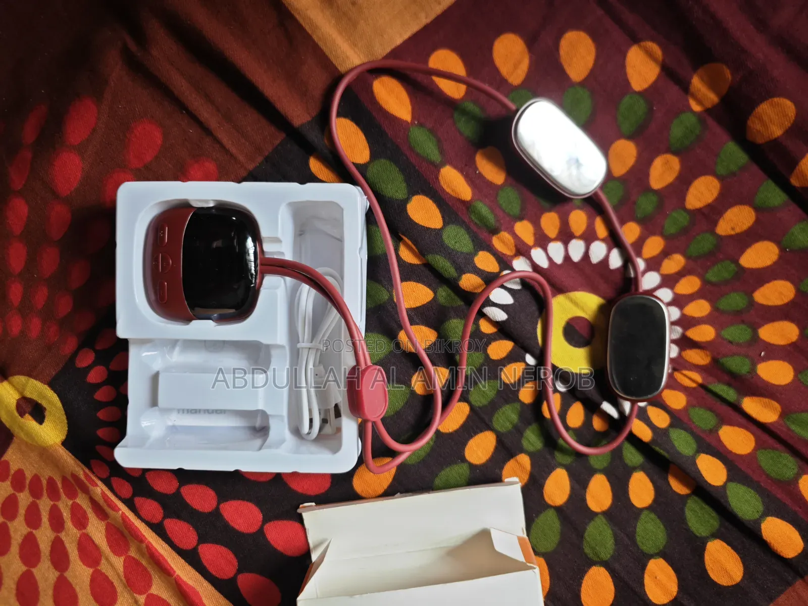 Smart Hanging Neck Massager Heating Tens Ems Pulse Necklace