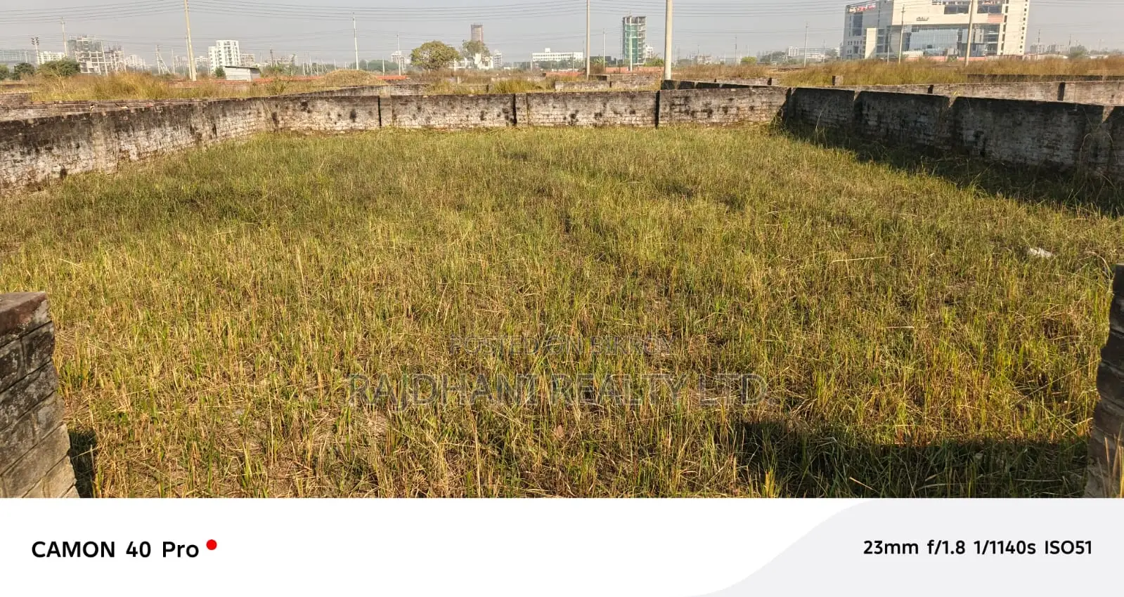 5 katha plot for sale, Block-N