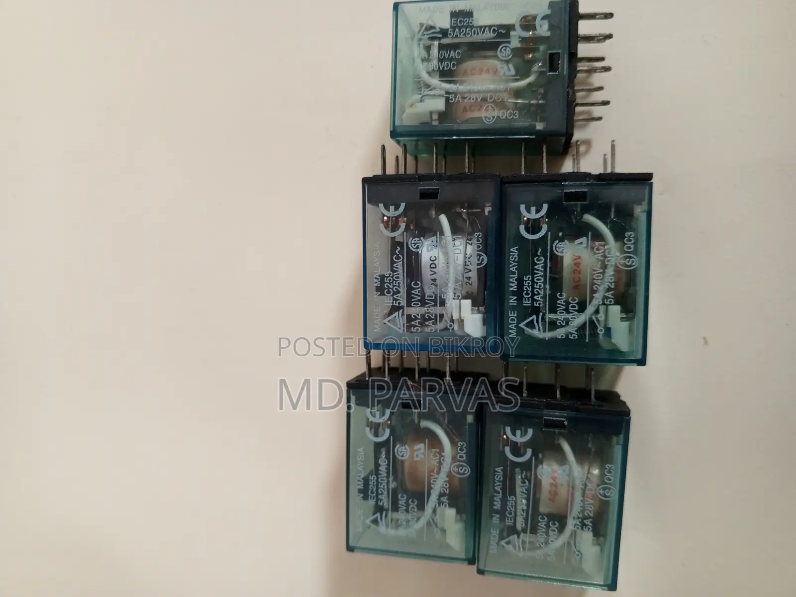 Omron My2nj 8pin Relay, 5a,240v Ac/ 5a, 28-80 v Dc Relay