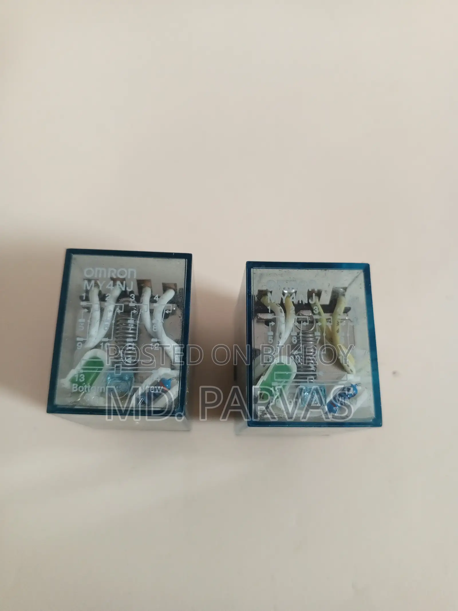 Omron My4nj 14 Pin Relay, 5 A, 240vac/24vdc