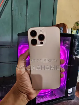 অ্যাপল আইফোন ১৬ প্রো ম্যাক্স ২৫৬ জিবি গোল্ড
