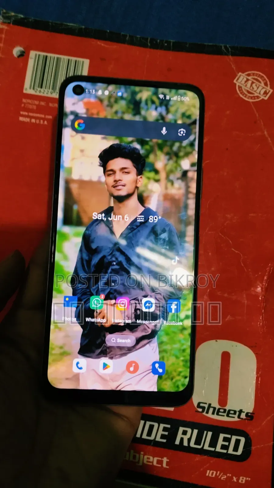 রিয়েলমি ৮ ৫জি ১২৮ জিবি সিলভার