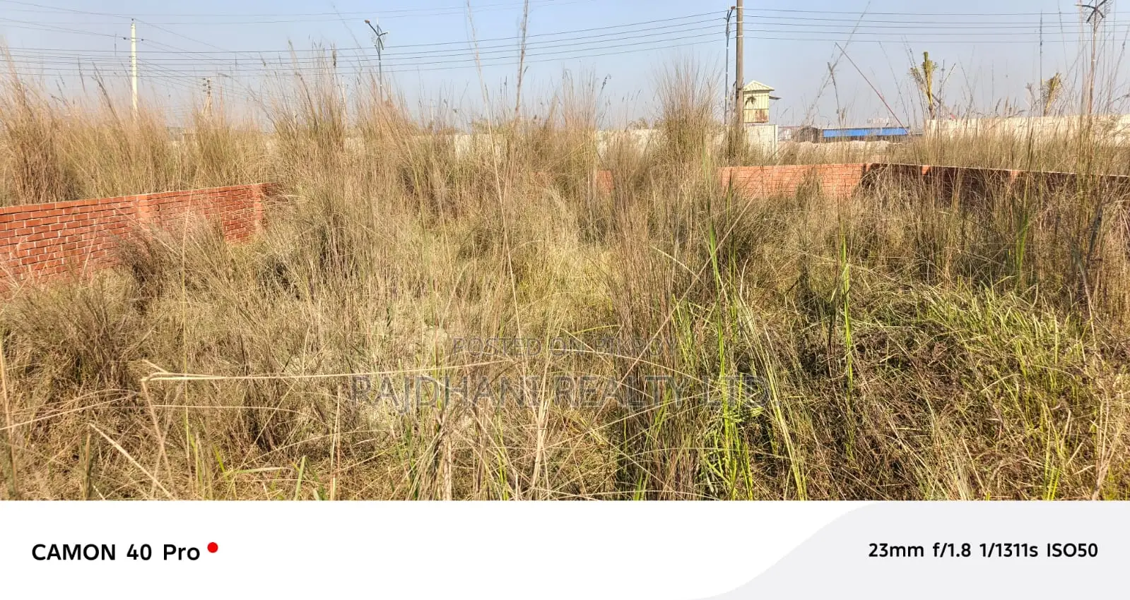5 Katha plot for sale, Block- P