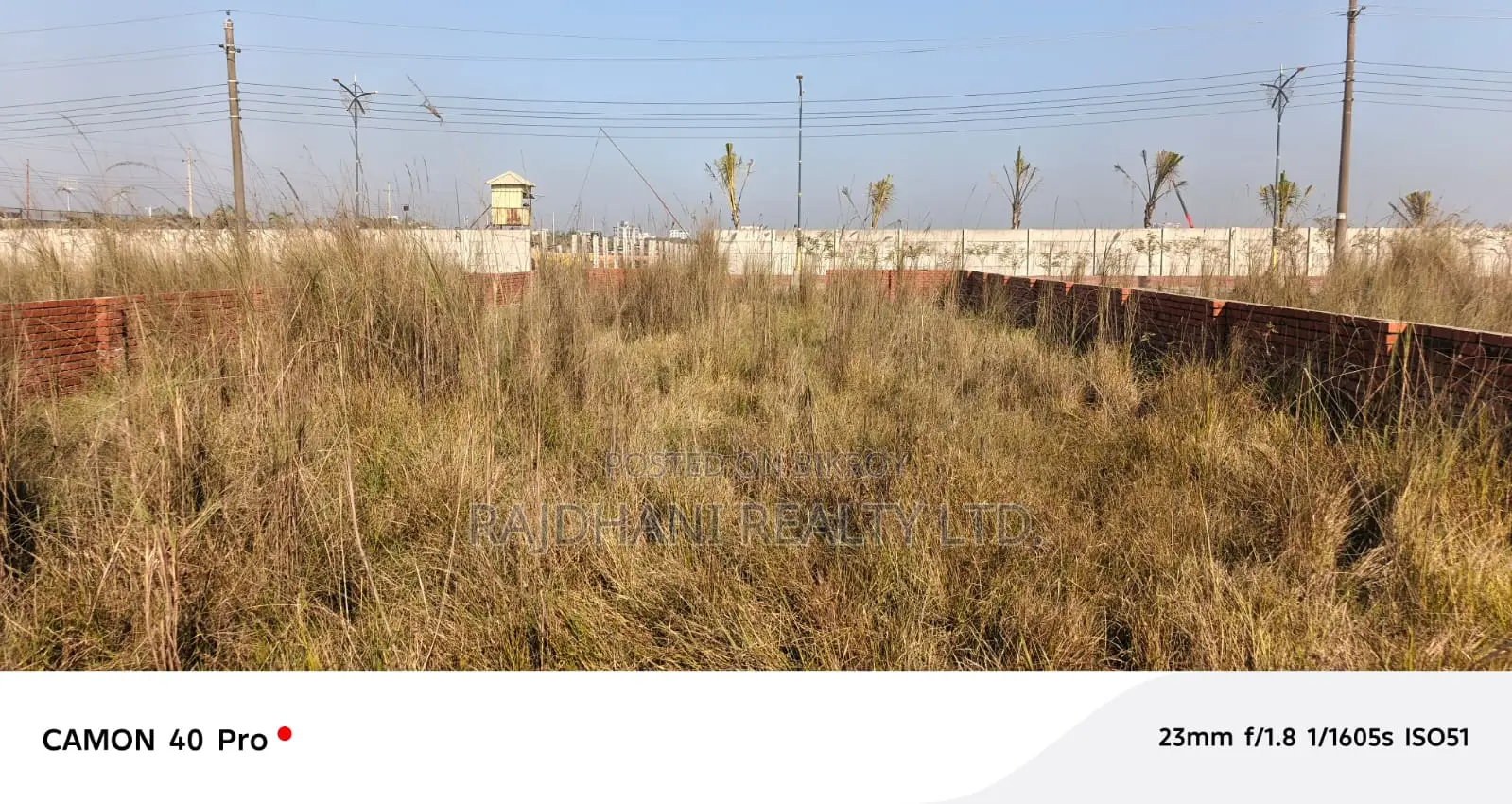 5 Katha plot for sale, Block- P