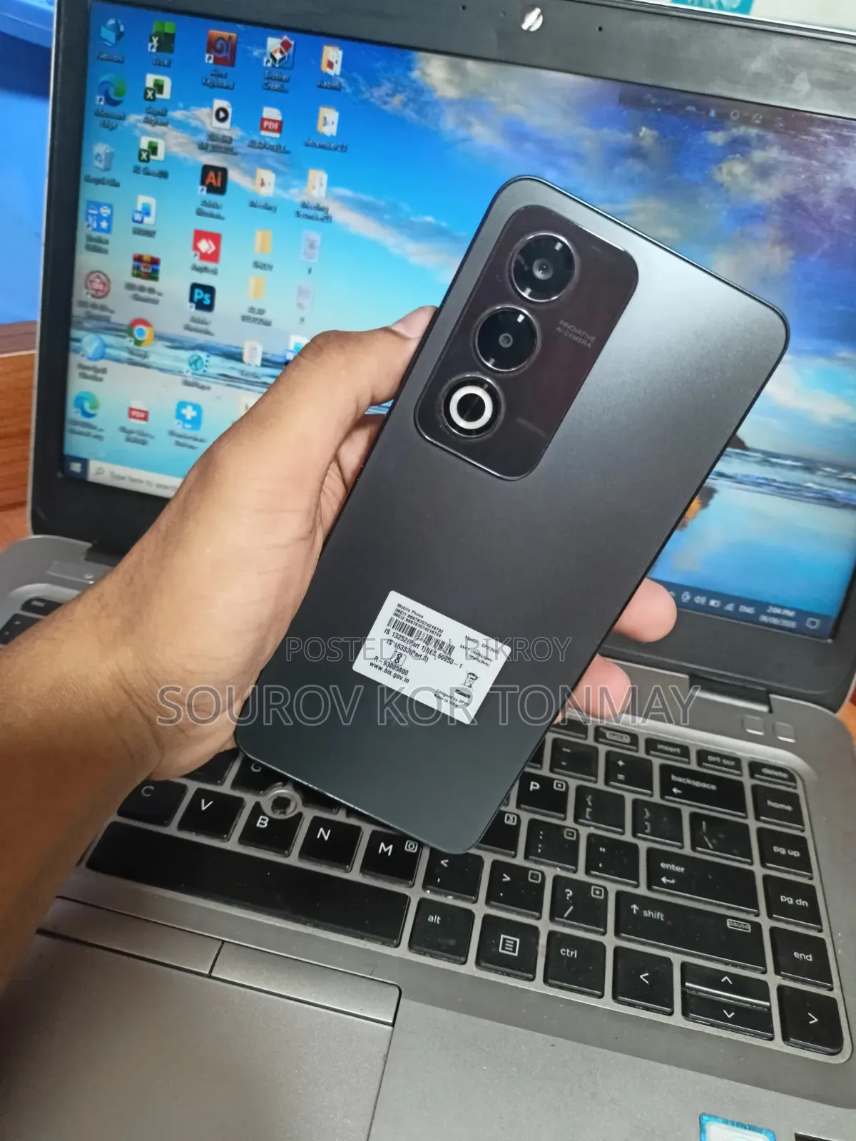 নতুন অপো এ৩ প্রো ৫জি ১২৮ জিবি ব্ল্যাক