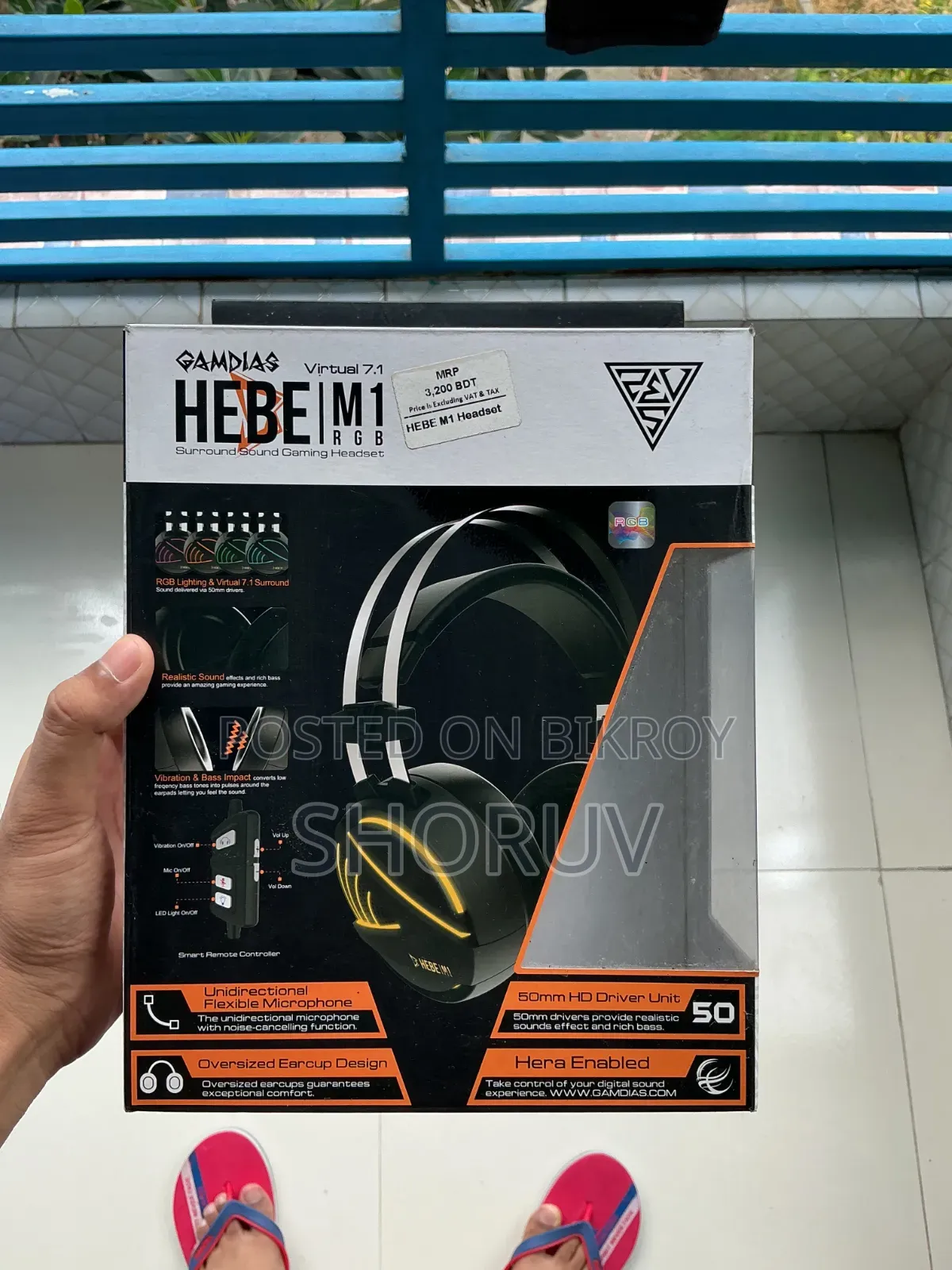Gamdias Hebe M1 Gaming Headset (Full Fresh)