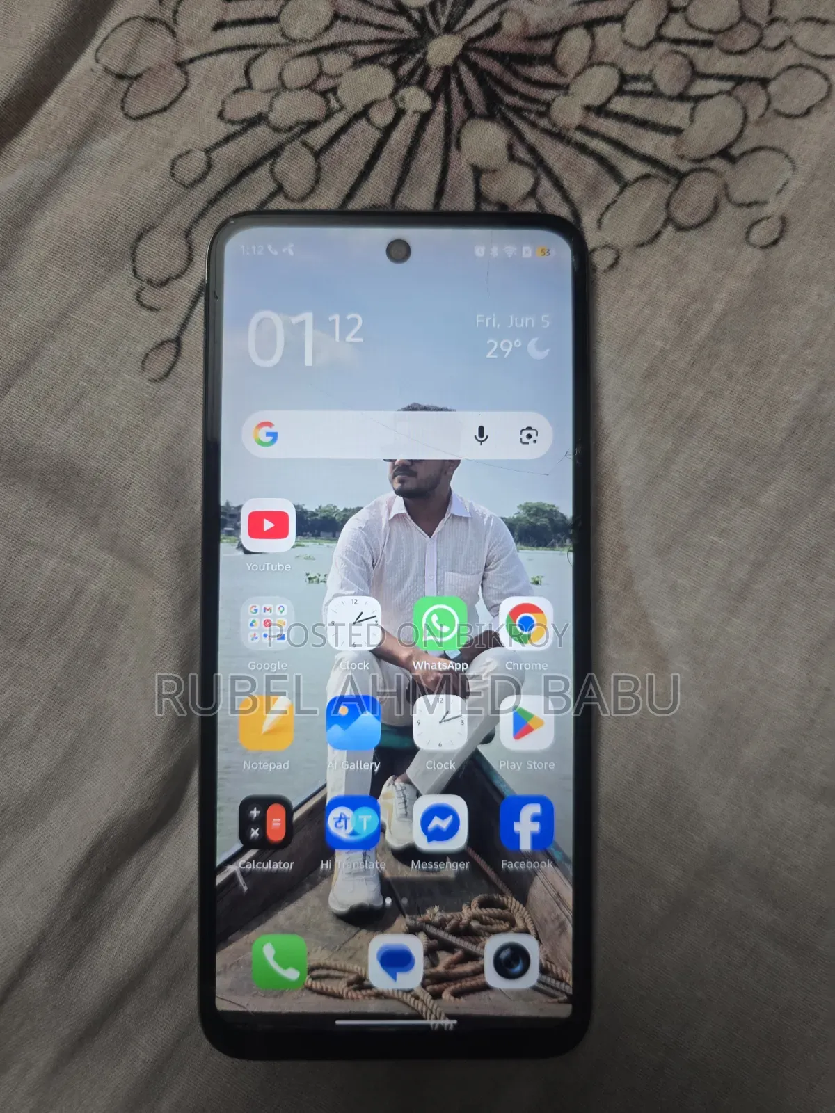 ইনফিনিক্স হট ৬০আই ২৫৬ জিবি সাদা